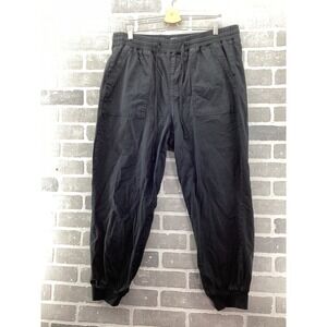 Torrid Womens Plus Size 2X Black Utility Jogger Pants High Rise Cotton Blend